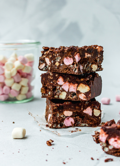 Healthy Coconut Rocky Roads